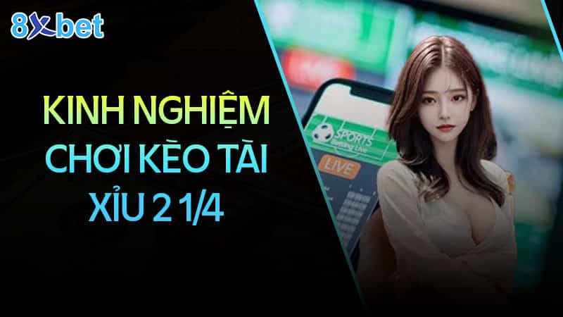 Hướng dẫn cách đọc kèo tài xỉu 2 1/4 đơn giản cho người mới 1 Kinh nghiệm chơi kèo tài xỉu 2 1/4 luôn thắng lớn