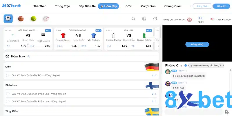 Cược bóng đá - Thể loại cá cược phổ biến nhất trên thế giới 2 Các loại kèo cược bóng đá 8xbet phổ biến nhất hiện nay