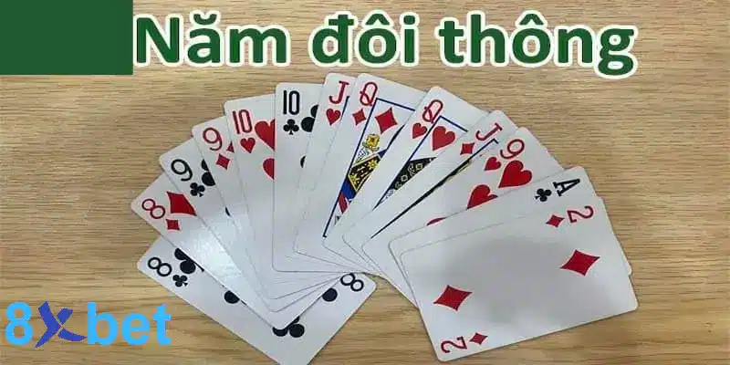 5 đôi thông chặt được gì? Giải mã sức mạnh của 5 đôi thông 1 Giới thiệu về 5 đôi thông - Bộ bài mạnh nhất trong Tiến lên