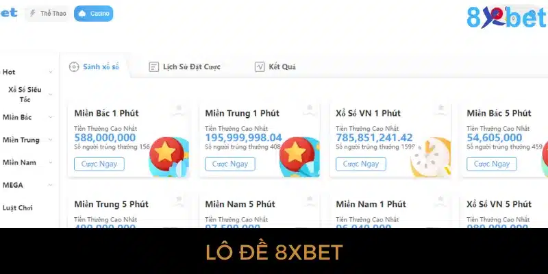 Lô đề 8xbet - Kinh nghiệm chơi chọn số đề may mắn từ cao thủ 7 Lô đề 8xbet rất được ưa chuộng hiện nay
