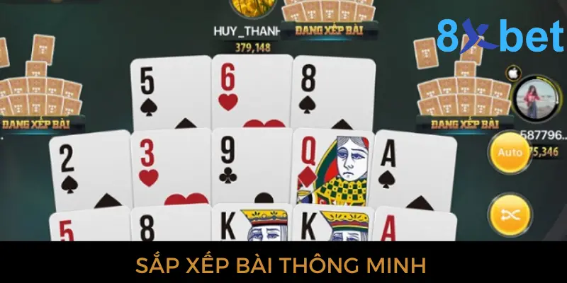 Thùng phá sảnh là gì? - “Bí kíp” hạ gục mọi đối thủ 3 Hãy sắp xếp bài thông minh