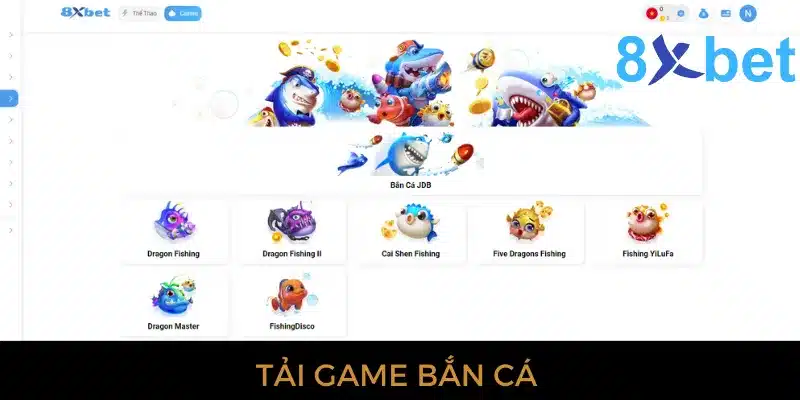 Tải game bắn cá 8Xbet- Tham gia chơi nhận thưởng hấp dẫn 8 Tải game bắn cá nhà cái 8Xbet giúp bạn có được trải nghiệm tuyệt vời