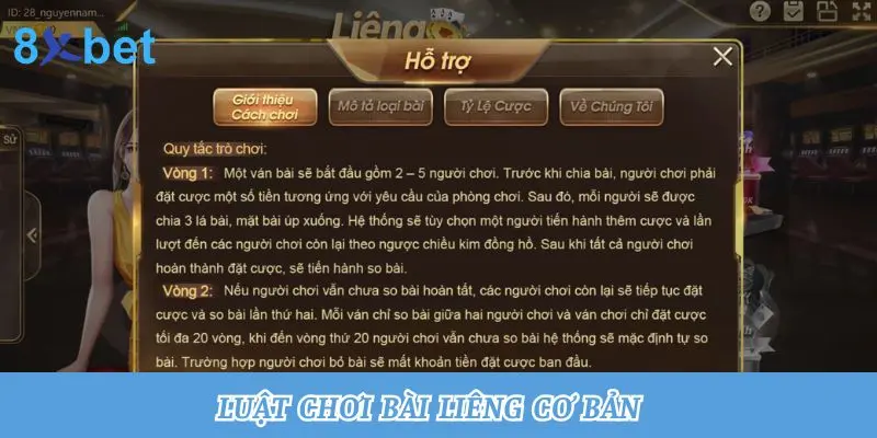 Hướng Dẫn Cách Tính Điểm Liêng Dễ Hiểu Nhất Cho Người Mới 1 Luật chơi bài liêng cơ bản