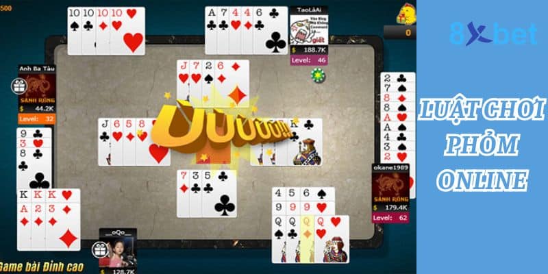 Chơi Phỏm Online - Hướng dẫn cách Chơi Phỏm ăn chắc 2 Luật chơi phỏm online vẫn giữ nguyên như phỏm truyền thống